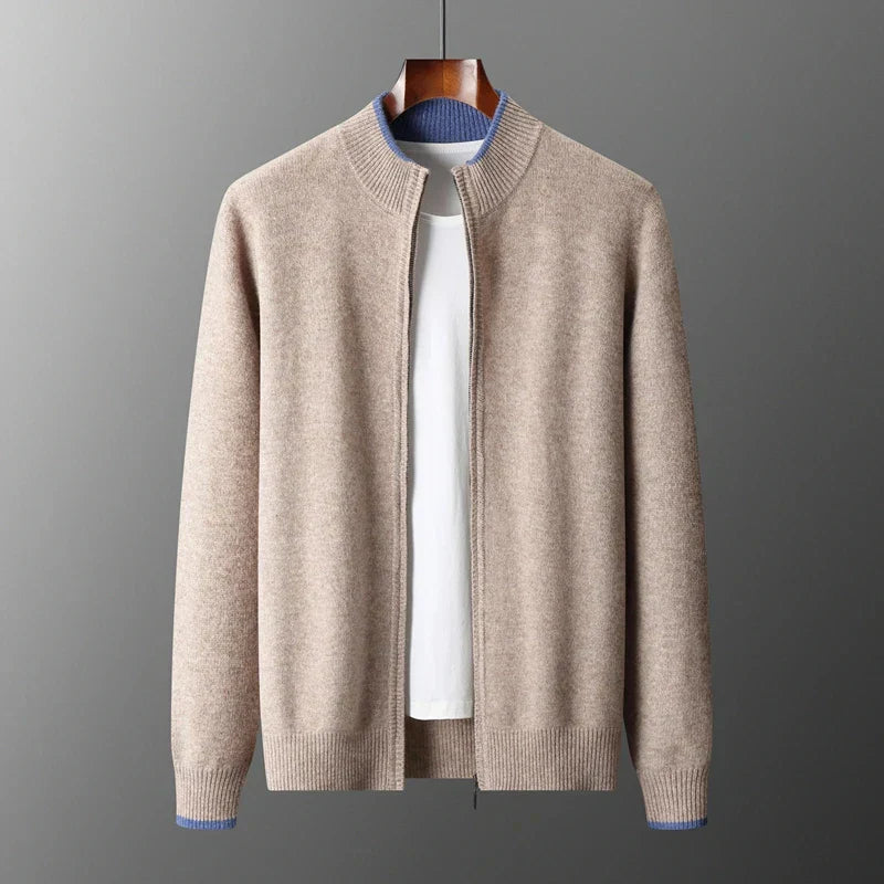 Rocco | Giacca in Cashmere con Zip