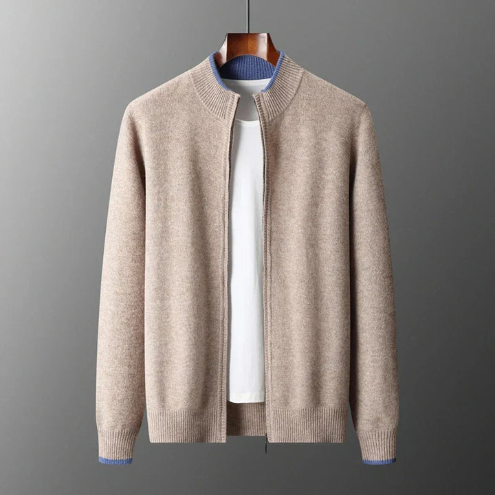 Rocco | Giacca in Cashmere con Zip