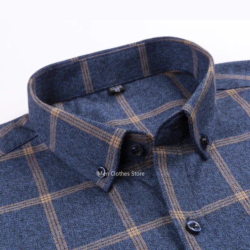 Oreste | Camicia a Quadri in Cotone 100%