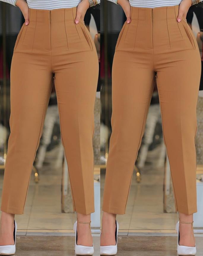 Lina | Pantaloni Sartoriali a Vita Alta