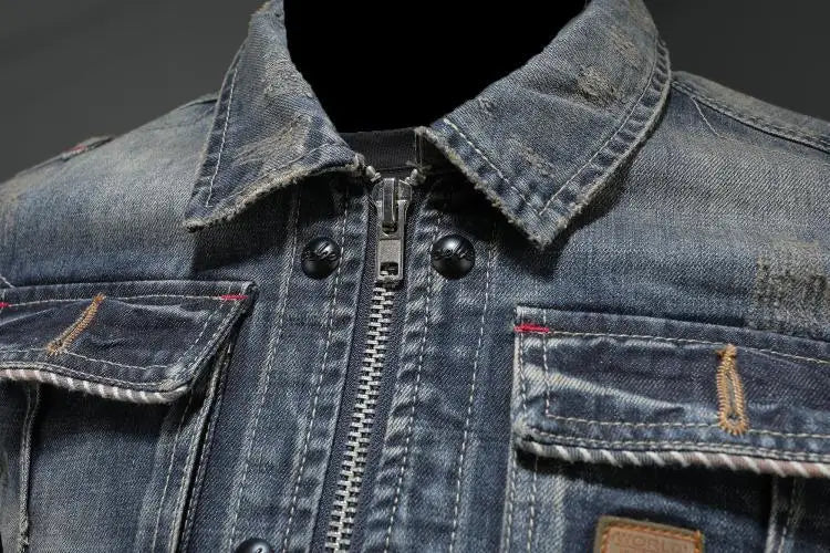 Genova | Giacca in Denim Vintage