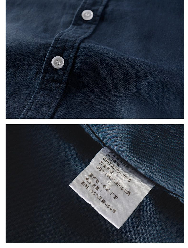 Bari | Camicia Estiva in Lino e Cotone