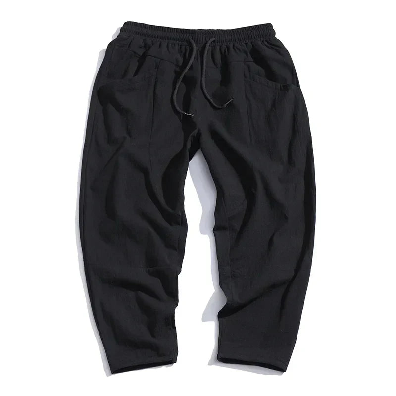 Taro | Pantaloni in Cotone e Lino