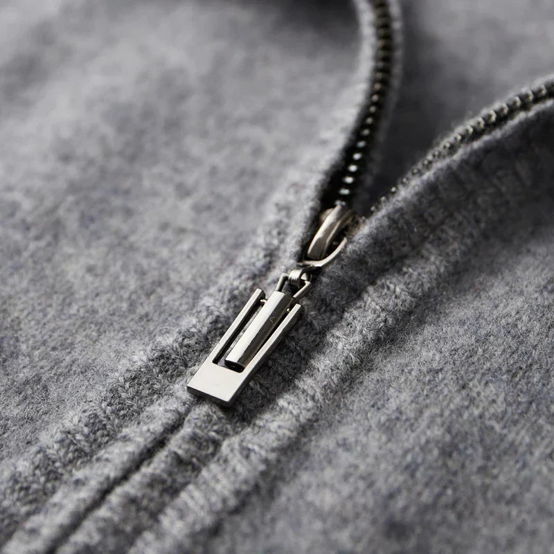 Rocco | Giacca in Cashmere con Zip