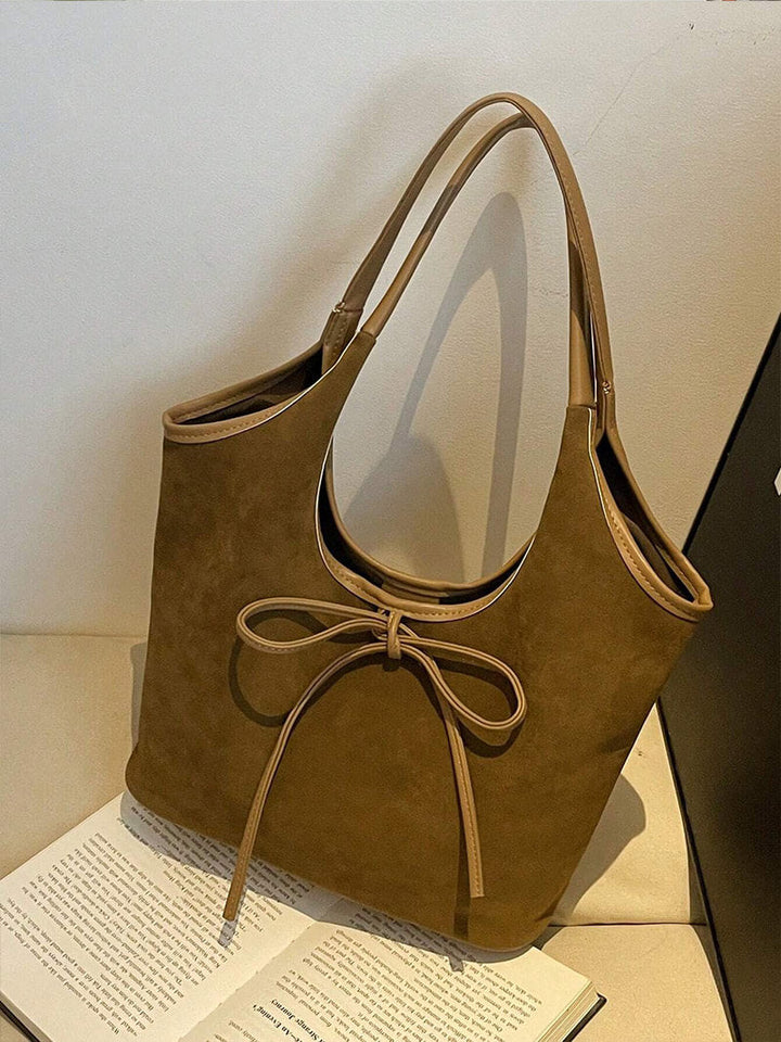Mandello | Borsa in Suede con Fiocco