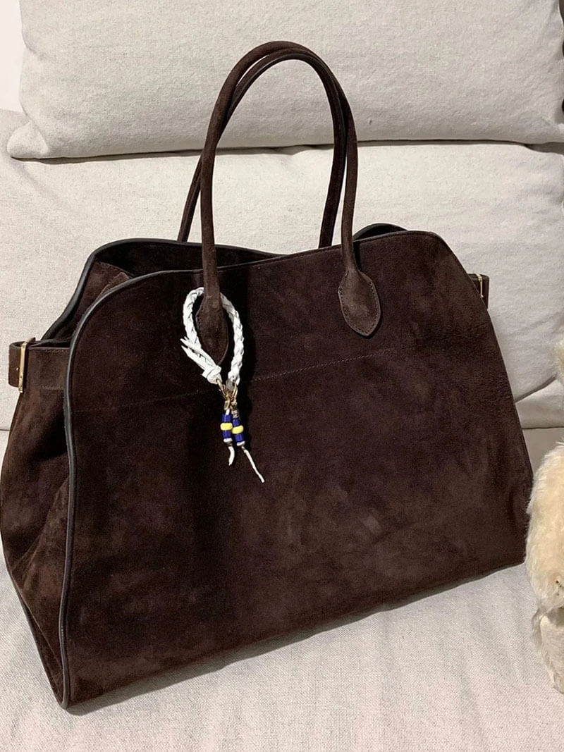 Sarteano | Borsa a Spalla in Suede