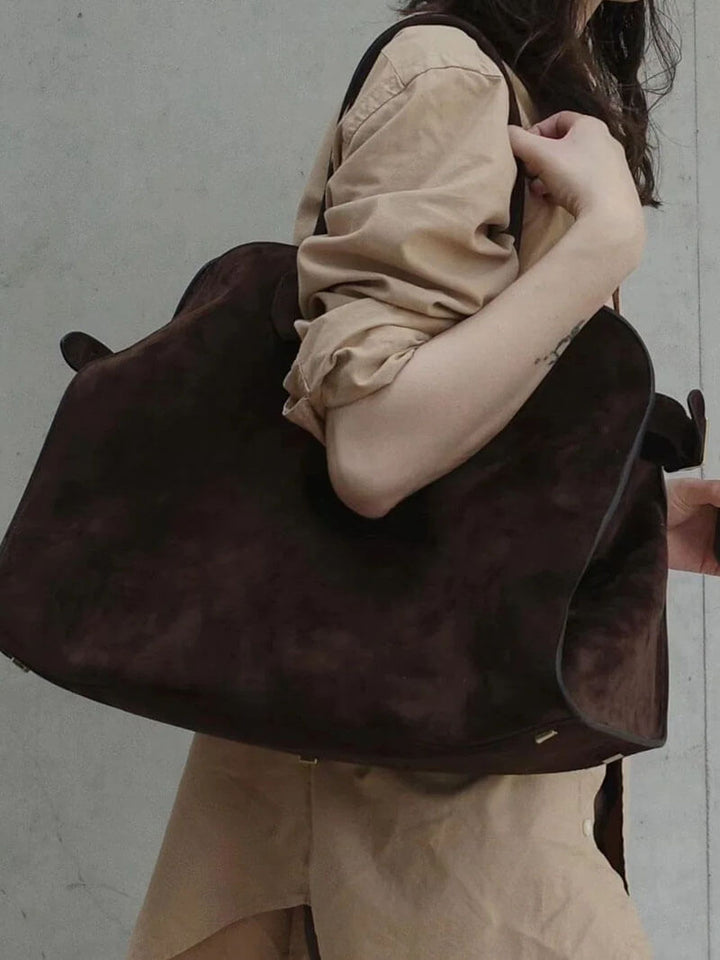 Sarteano | Borsa a Spalla in Suede