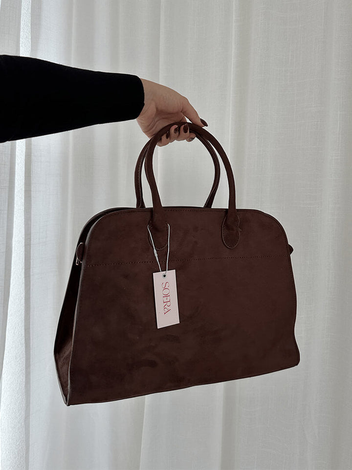 Sarteano | Borsa a Spalla in Suede