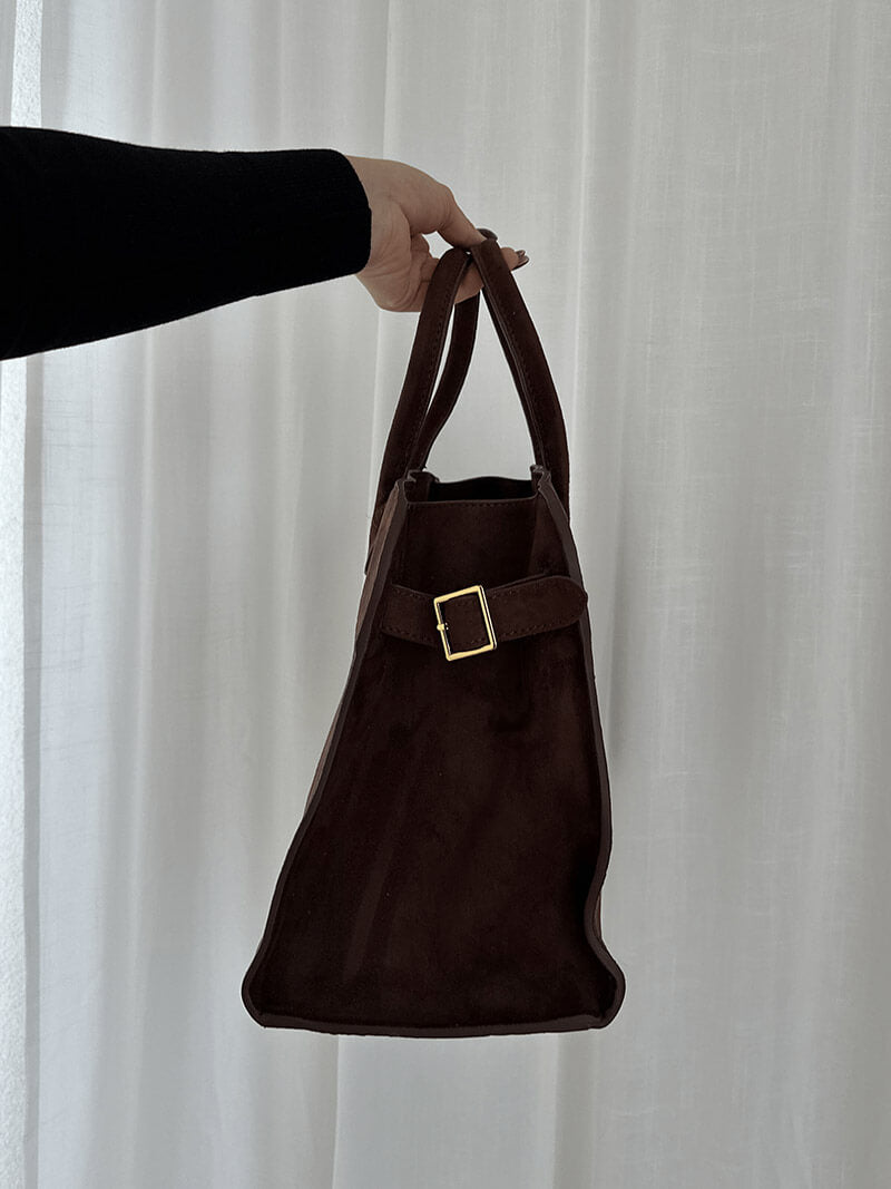 Sarteano | Borsa a Spalla in Suede