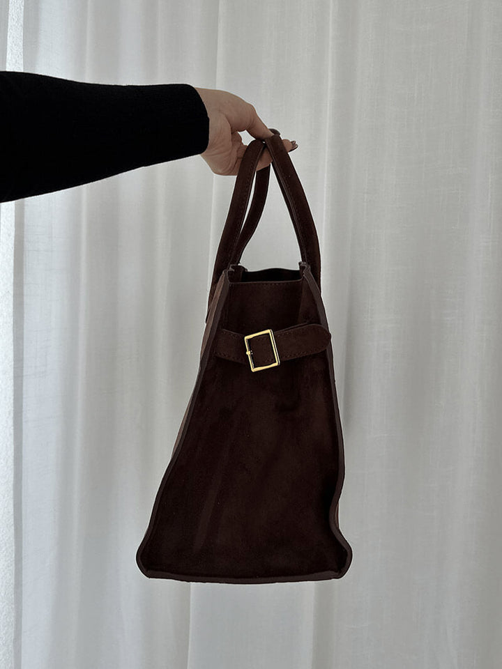 Sarteano | Borsa a Spalla in Suede