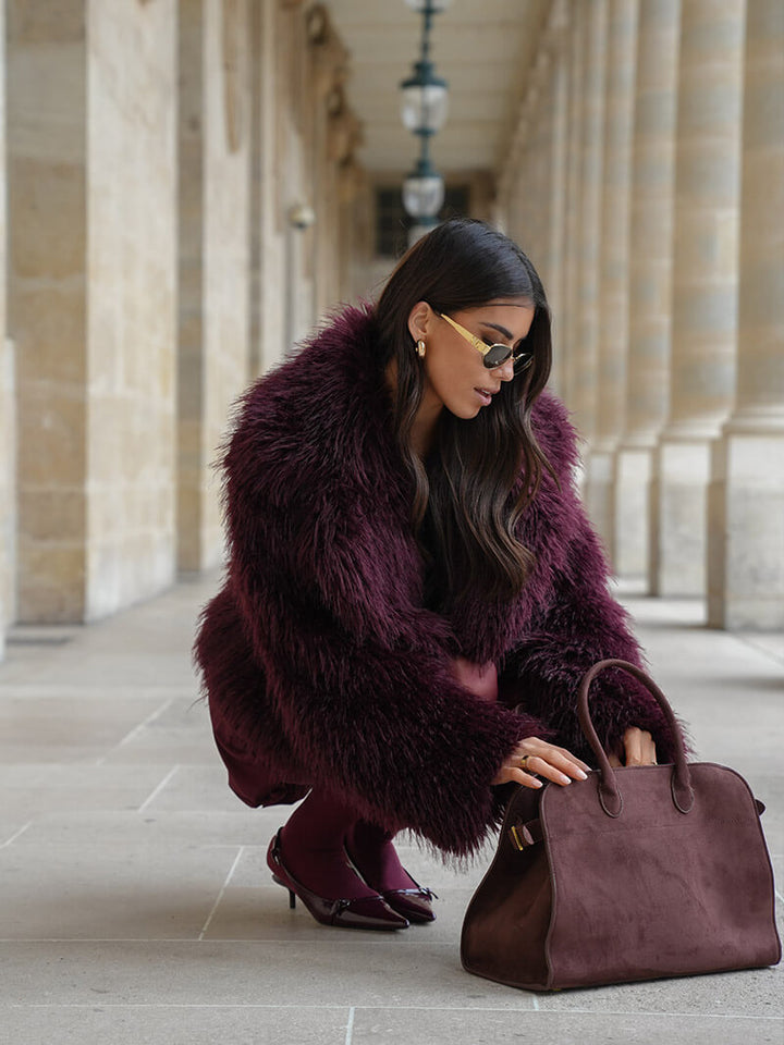 Sarteano | Borsa a Spalla in Suede