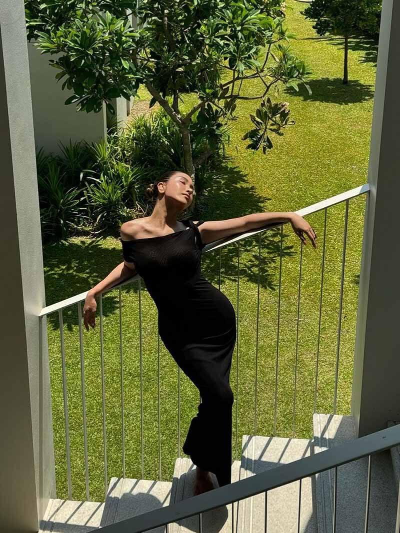 Orune | Abito Lungo Monospalla Elegante