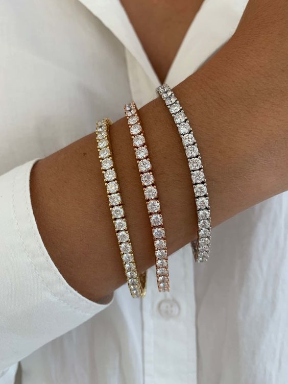 Alia | Bracciale con Zirconi Placcato Oro