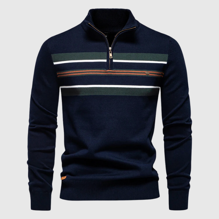 Leni | Maglia a Righe in Cotone Morbido