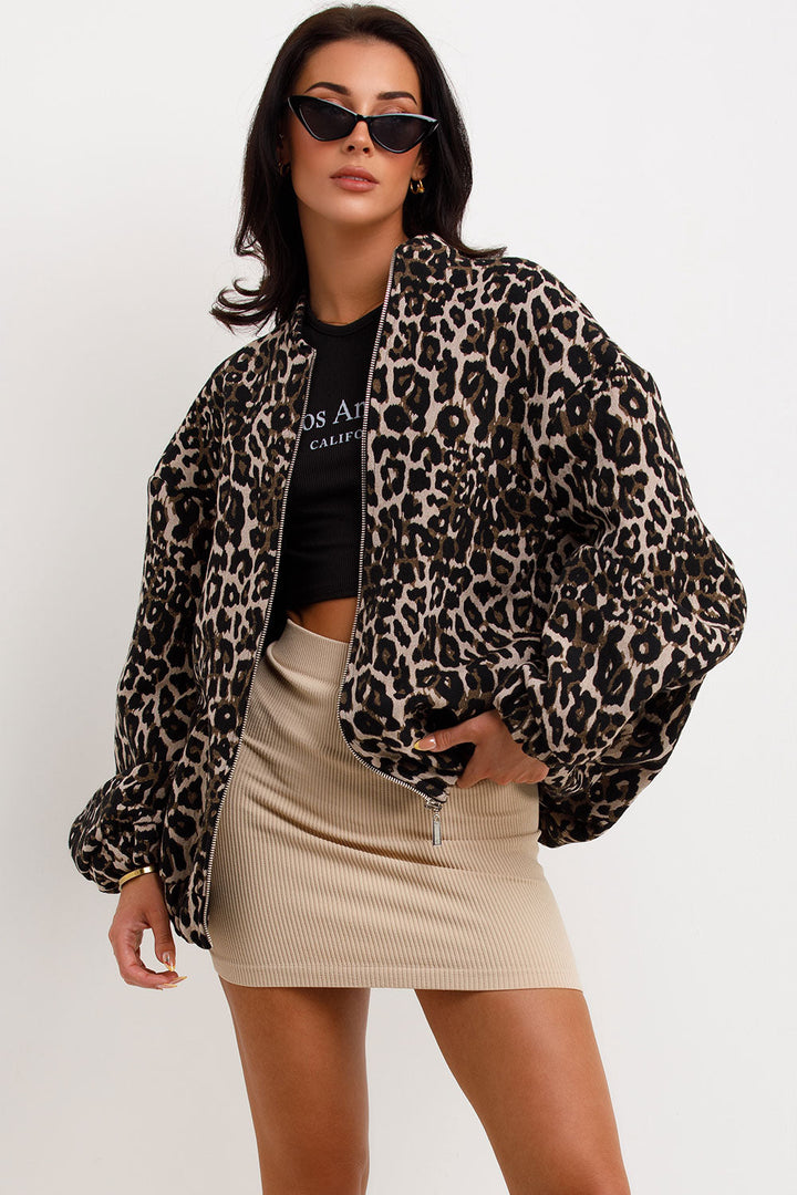 Cortona | Giacca Animalier in Cotone