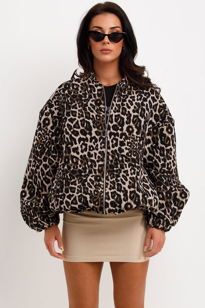 Cortona | Giacca Animalier in Cotone