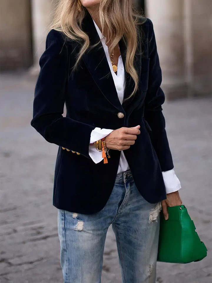 Eleonora | Giacca in Velluto Elegante