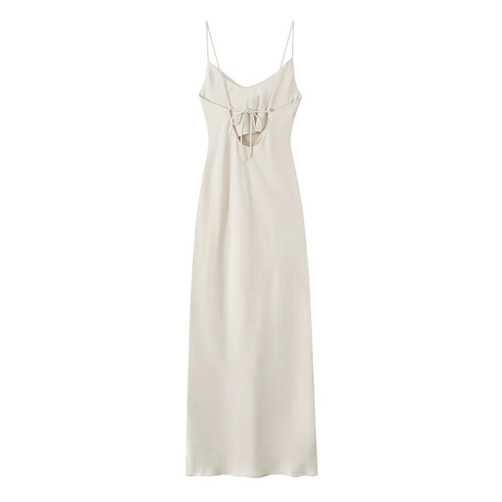 Leni | Abito Midi con Scollo Morbido
