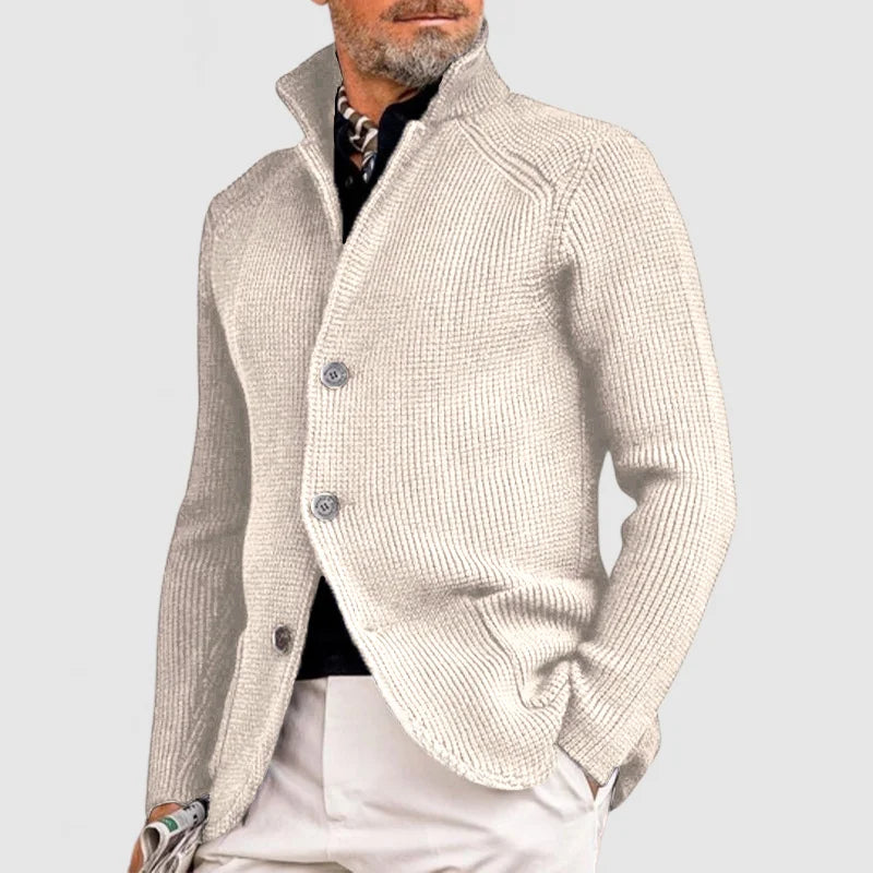 Sutton | Cardigan Strutturato in Maglia Morbida