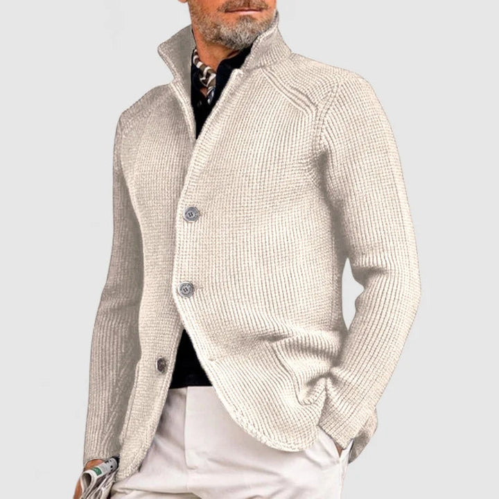 Sutton | Cardigan Strutturato in Maglia Morbida