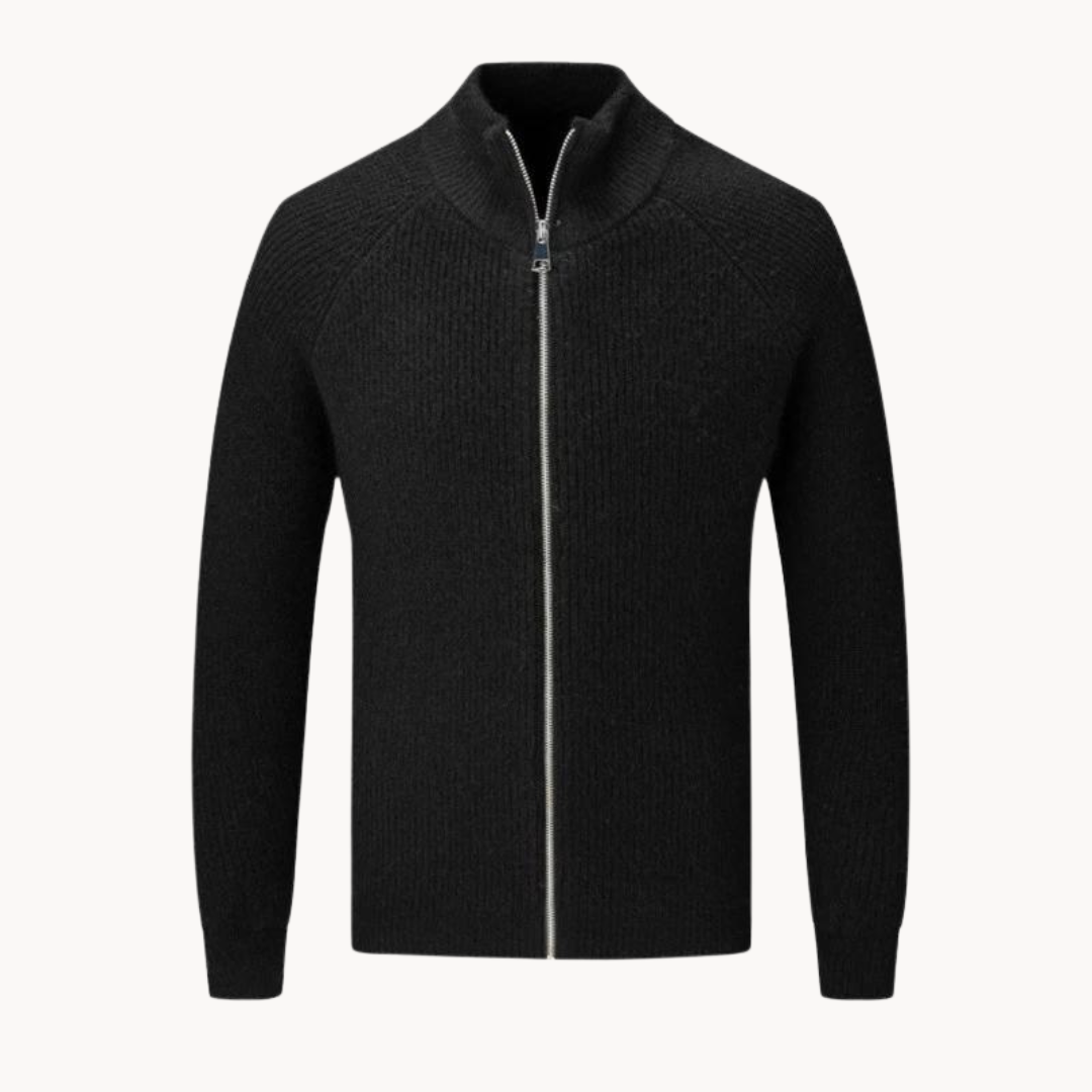 Giorgio | Maglione con Cerniera in Cashmere