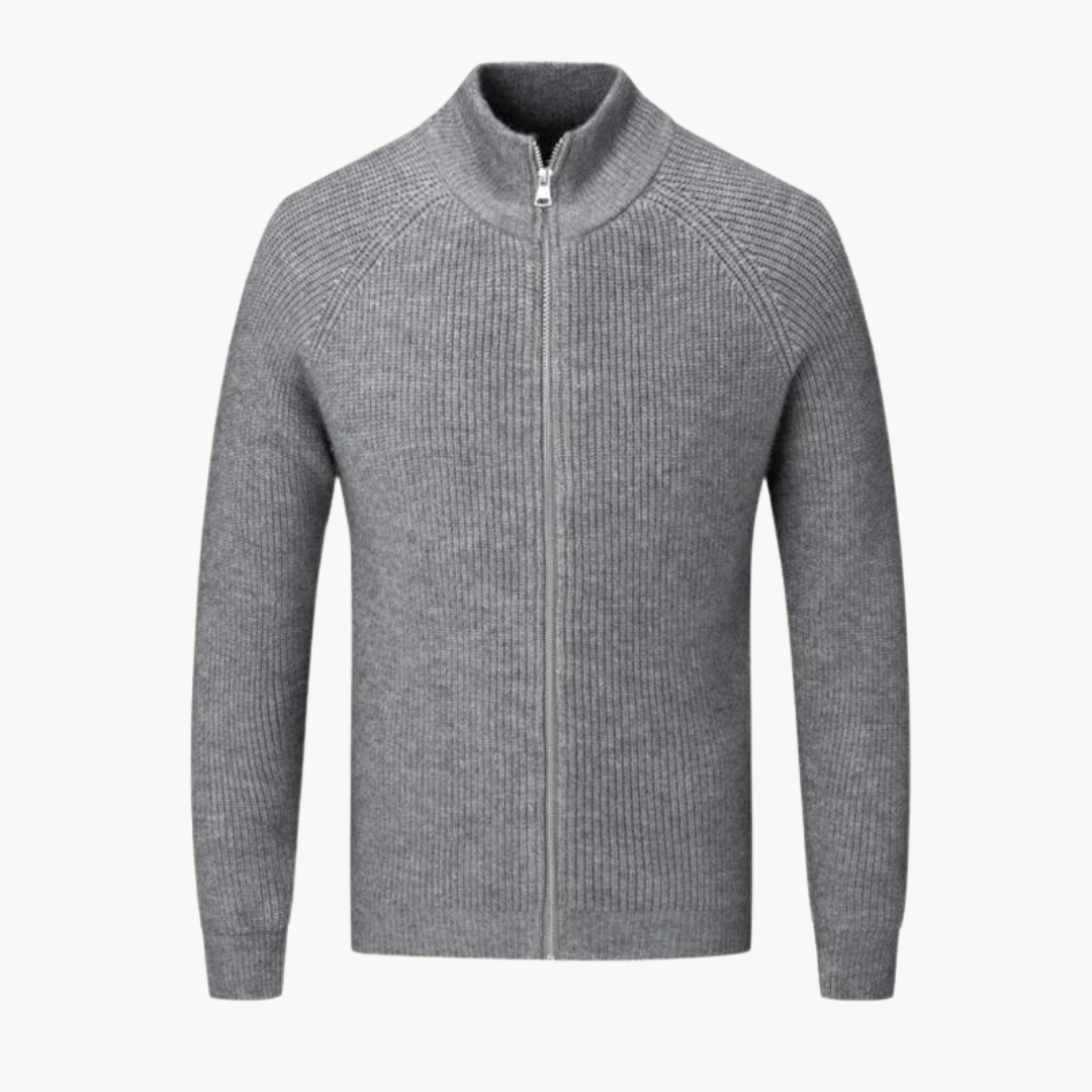 Giorgio | Maglione con Cerniera in Cashmere