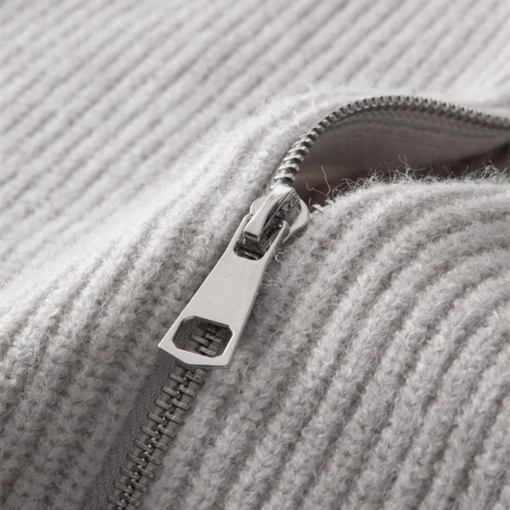 Giorgio | Maglione con Cerniera in Cashmere