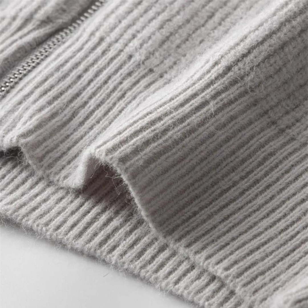 Giorgio | Maglione con Cerniera in Cashmere