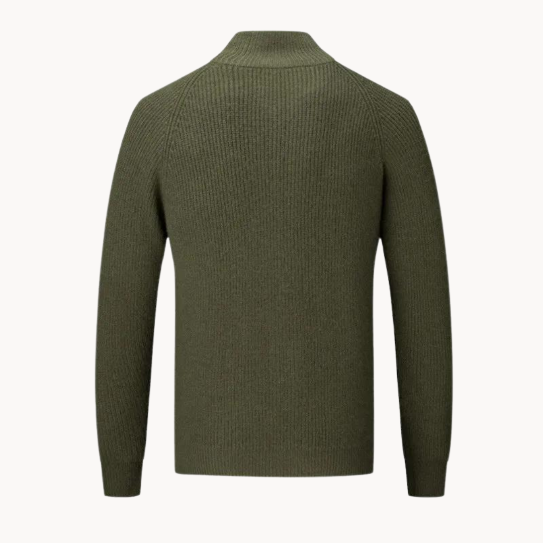 Giorgio | Maglione con Cerniera in Cashmere