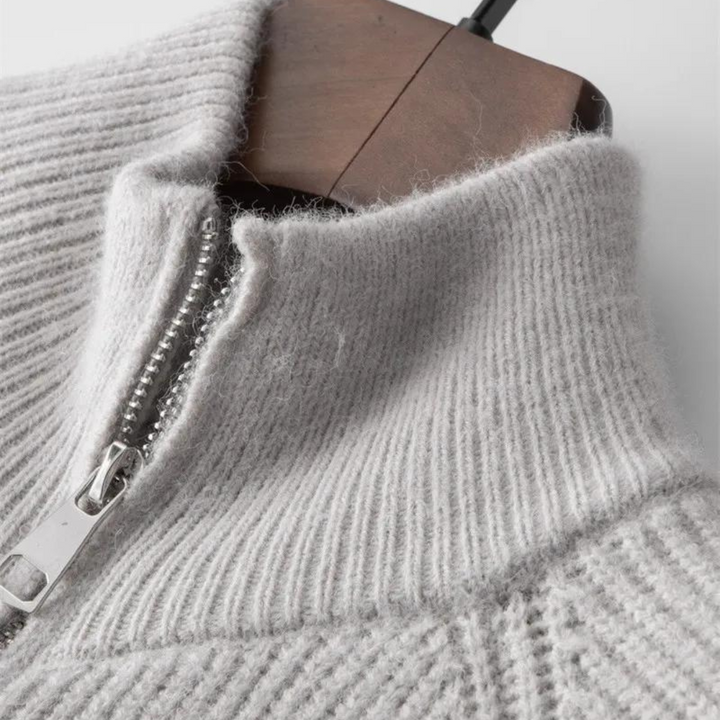 Giorgio | Maglione con Cerniera in Cashmere