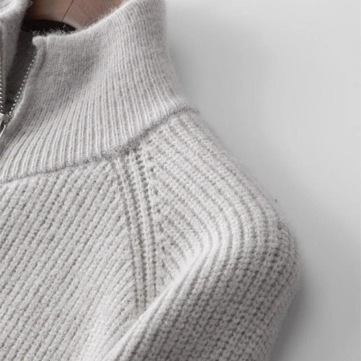 Giorgio | Maglione con Cerniera in Cashmere