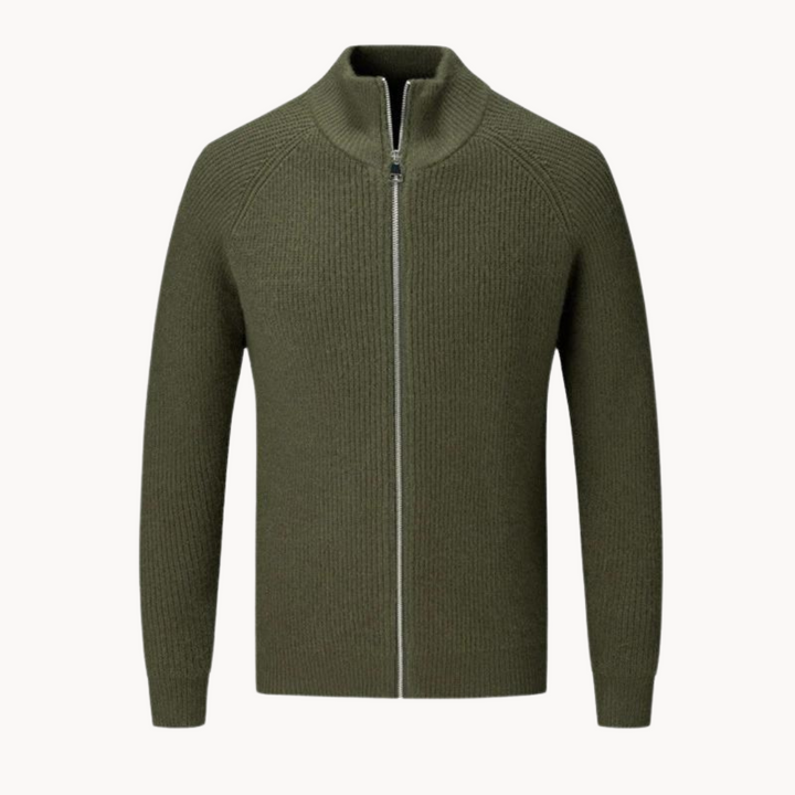 Giorgio | Maglione con Cerniera in Cashmere