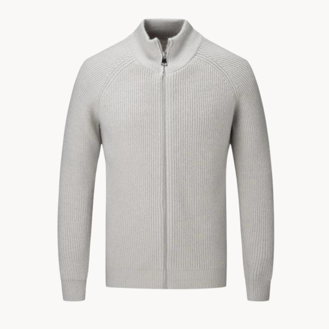 Giorgio | Maglione con Cerniera in Cashmere