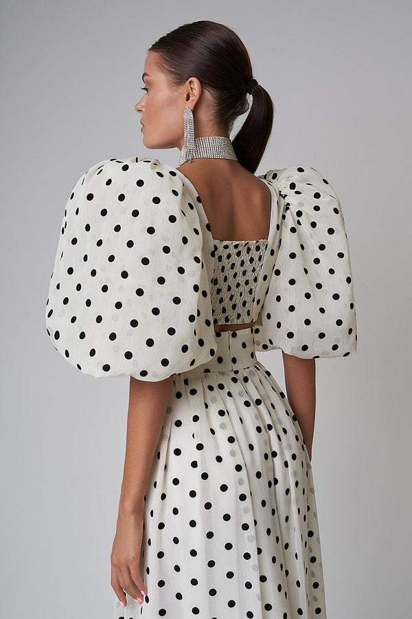 Trevignano | Completo a Pois Elegante