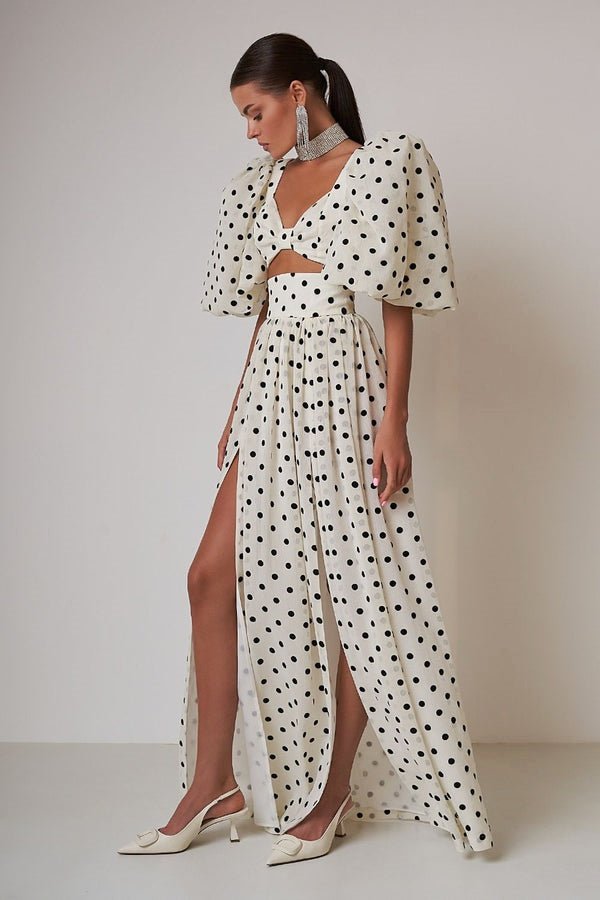 Trevignano | Completo a Pois Elegante