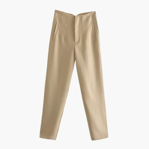 Lina | Pantaloni Sartoriali a Vita Alta