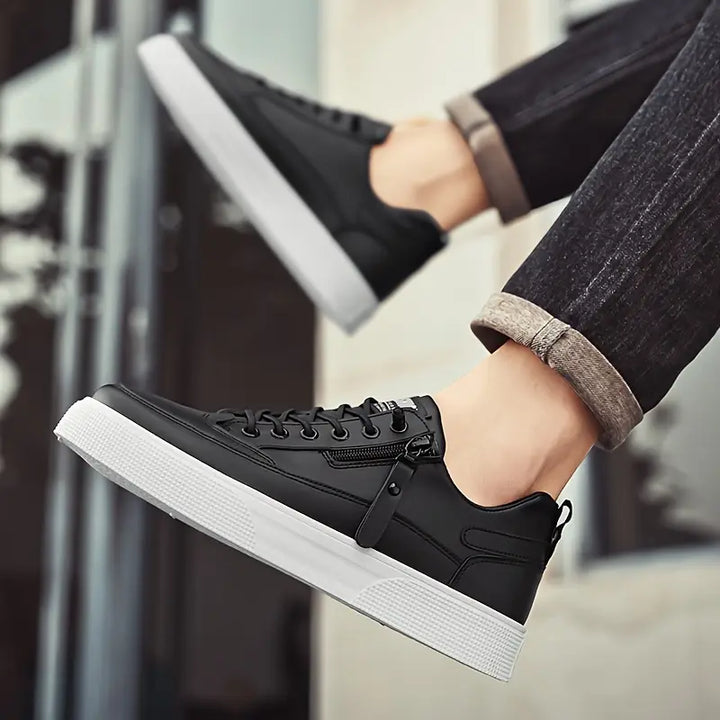 Neo | Scarpe in Pelle con Zip Laterale