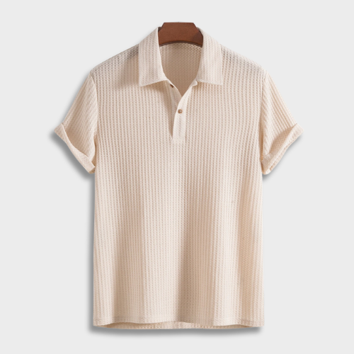 Feran | Polo in Maglia a Nido d’Ape