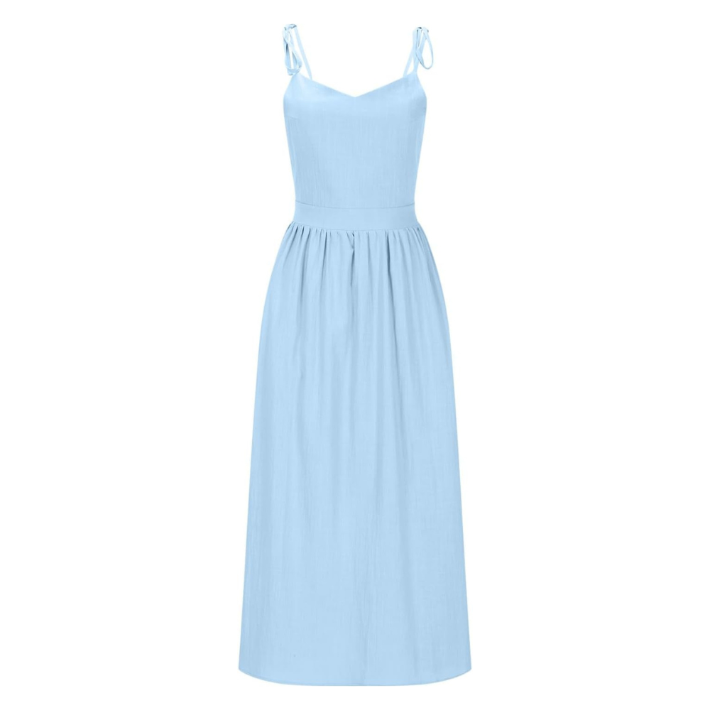 Alba | Abito Midi con Bustier Drappeggiato