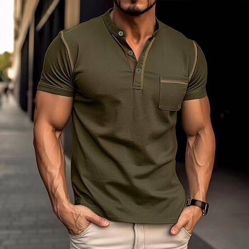 Giordano | Polo Henley Elegante