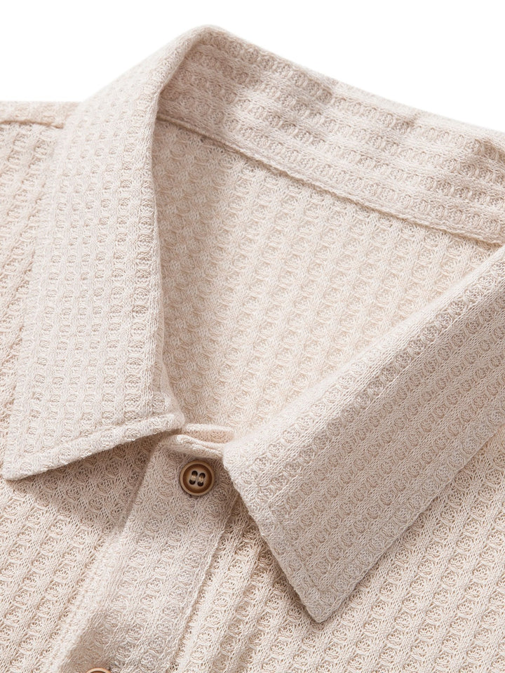 Feran | Polo in Maglia a Nido d’Ape