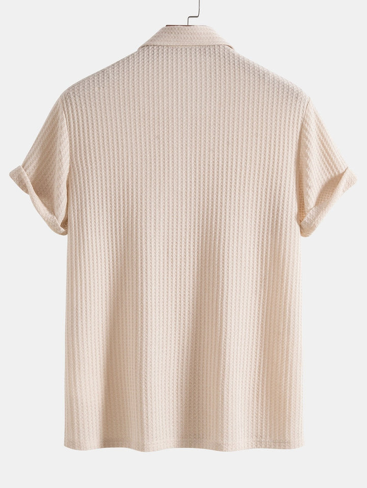 Feran | Polo in Maglia a Nido d’Ape