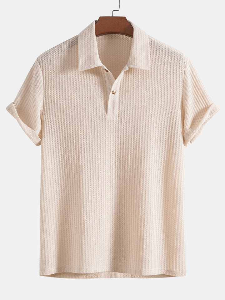 Feran | Polo in Maglia a Nido d’Ape