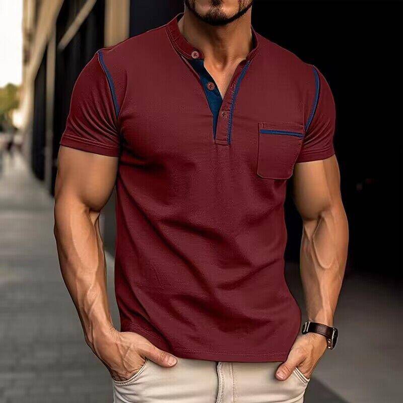 Giordano | Polo Henley Elegante